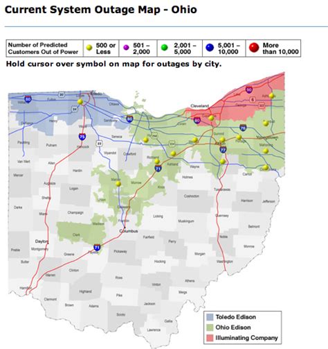 Ohio Edison Power Outage Map | Best New 2020