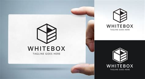 White - Box Logo - Logos & Graphics