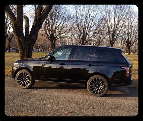 2016 Range rover Black on Black | Range rover supercharged, Range rover ...