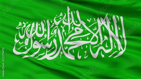 "Hamas Flag Closeup View, 3D Rendering" Stock photo and royalty-free ...