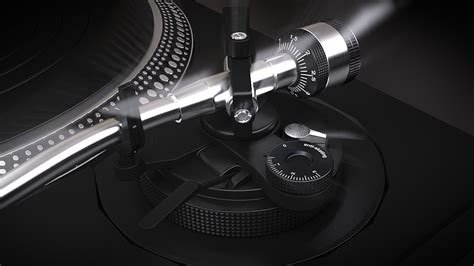 Technics 1210 MK2 - detail - CG Cookie