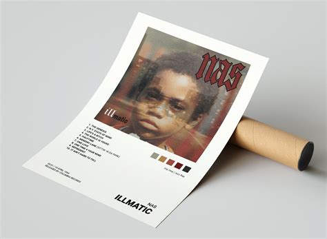 Nas - Illmatic Album Cover Poster | Architeg Prints