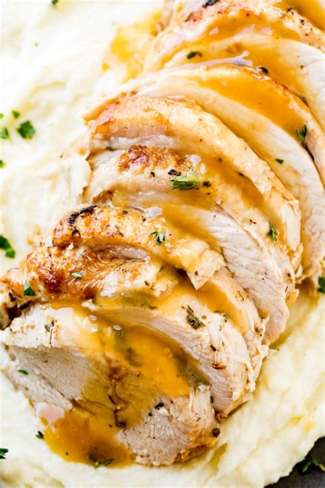 Instant Pot Turkey Breast Recipe (From Fresh or Frozen) - Oh Sweet Basil