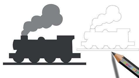 Simple Steam Engine Drawing