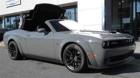 Dodge Challenger R/T Scat Pack Widebody Convertible Can Be Yours