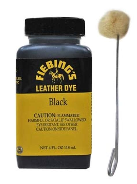 Black - Leather Dye from Hessen Antique