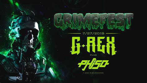 GRiMEFEST Dallas ft. G REX ‑ Phiso + More TBA | Time2Fly Music