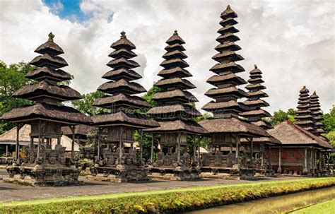 Pura Taman Ayun Temple in Bali, Indonesia. Stock Image - Image of ...