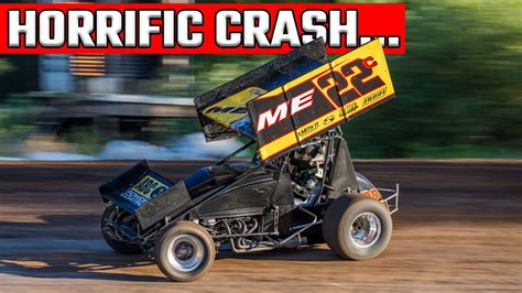 A Horrific Sprint Car Crash At Cottage Grove While Leading.... - en ...