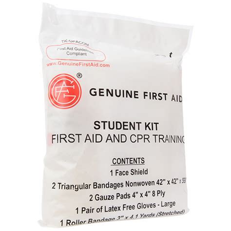 Student CPR & Training Kit 50 Pack | Medic Response Health & Safety