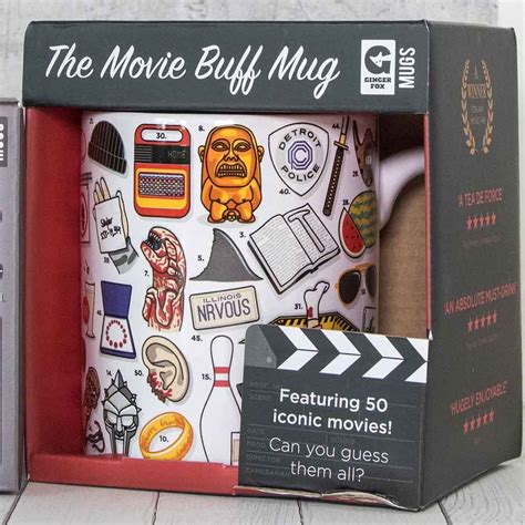 Movie Buff Mug | Movie buff, Gifts, Iconic movies