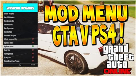 Gta online mod menu download ps4 - easternhohpa