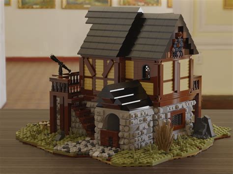 LEGO® MOC Medieval House #2 (Inn) | PDF instructions (NO PARTS)