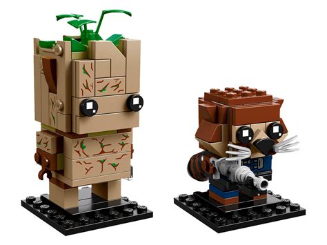 Groot & Rocket 41626 | BrickHeadz | Buy online at the Official LEGO ...