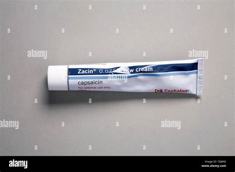 Capsaicin cream hi-res stock photography and images - Alamy