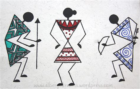 Warli Painting - Download Free Mock-up