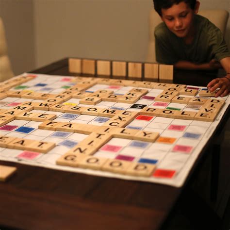 Giant Wooden Scrabble - CoolHousewarmingGifts.COM