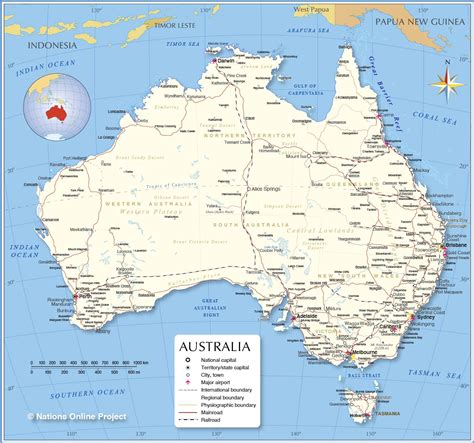 Austrailia Map | World Map 07