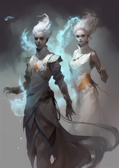 ArtStation - Genasi Race Re-imagined