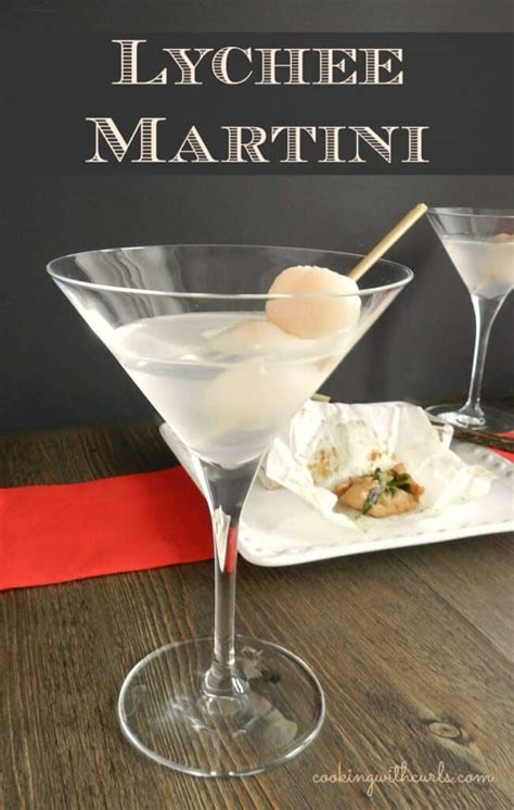 Lychee Martini & cookingwithastrology - Cooking With Curls