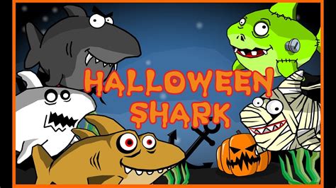 Baby Shark Versi halloween | Halloween Shark | Nursery Rhyme - YouTube