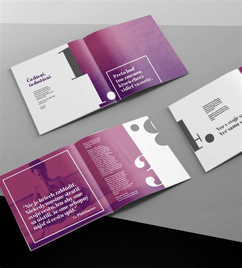 20 Modern Brochure Design Ideas & Template Examples for Your 2019 Projects