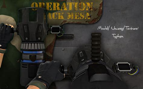 Gluon gun render image - Operation: Black Mesa mod for Half-Life 2 - Mod DB