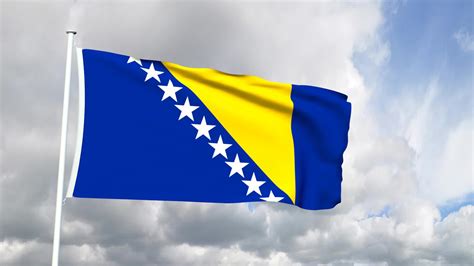 Flag Of Bosnia And Herzegovina - RankFlags.com – Collection of Flags