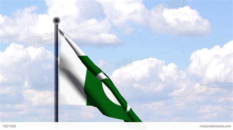 Animated Flag Of Pakistan Stock Animation | 1921459