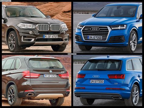 2015 Audi Q7 vs. 2015 BMW X5 - Photo Comparison