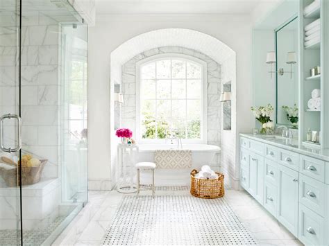 20 Bathrooms With Beautiful Marble Floors