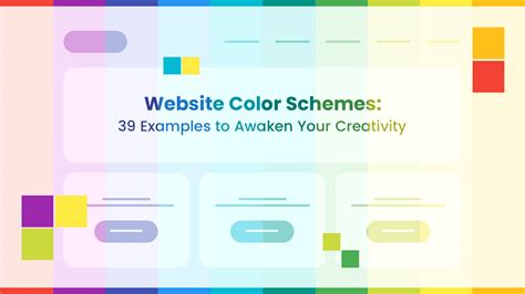 39 Inspiring Website Color Schemes to Awaken Your Creativity