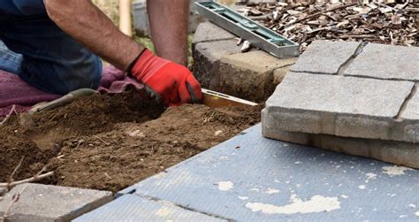 How to lay a shed base with paving slabs | Simply Paving | Shed base ...