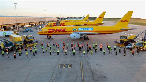 DHL Expresses Appreciation to Its Employees on a Boeing 757 Plane | DHL ...