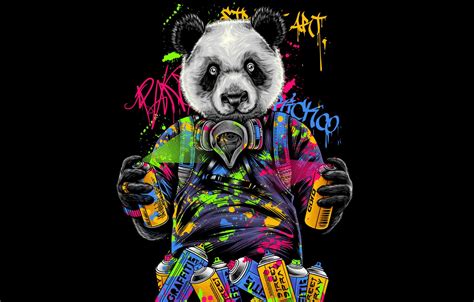 🔥 [20+] Graffiti Panda Wallpapers | WallpaperSafari