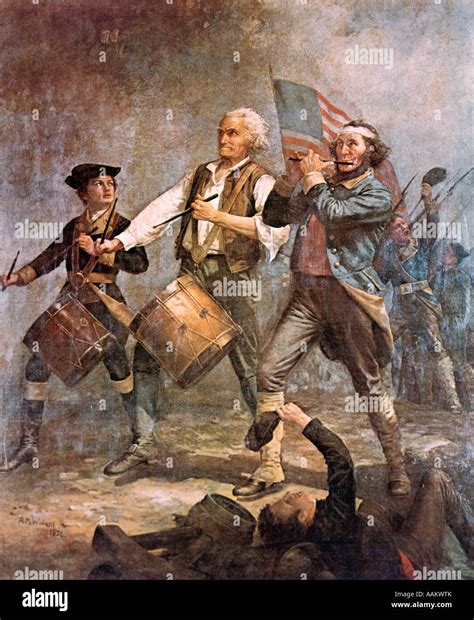 SPIRIT OF 76 BY ARCHIBALD M. WILLARD AMERICAN REVOLUTION WAR 1776 THREE ...