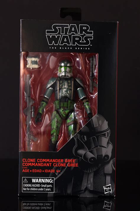 Hasbro: Black Series Clone Commander Gree | The Fwoosh