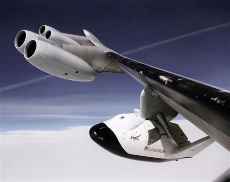 X-38 Spacecraft On B-52 Wing Photograph by Nasa | Fine Art America