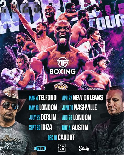 Misfits & DAZN: X Series Announces World Tour Dates For 2023 ...