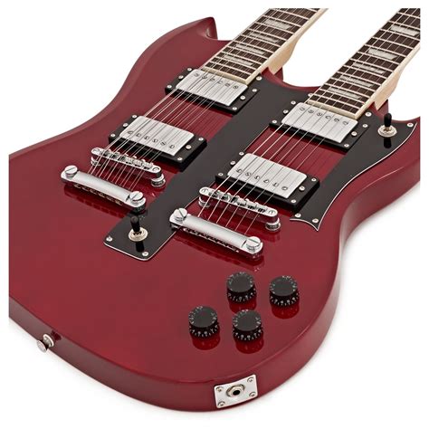 Brooklyn Double Neck Guitar by Gear4music - B-Stock at Gear4music