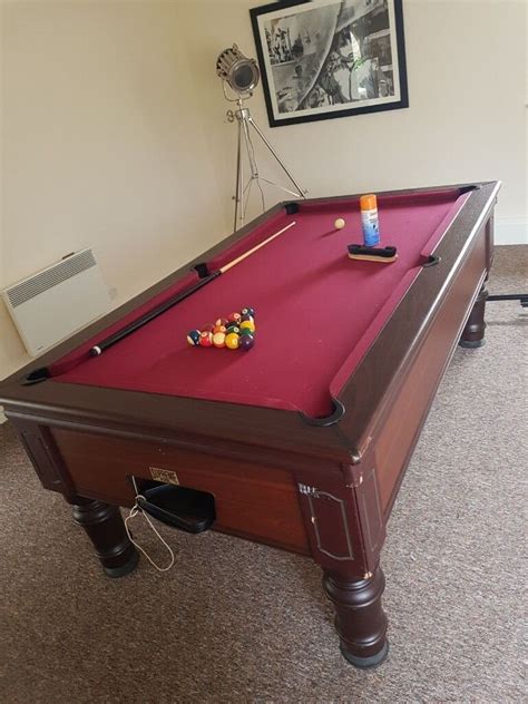 Bar size pool table - slate top | in Tadcaster, North Yorkshire | Gumtree