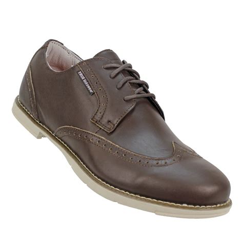 True Linkswear Mens TRUE Gent Wingtip Leather Waterproof Golf Shoes | eBay