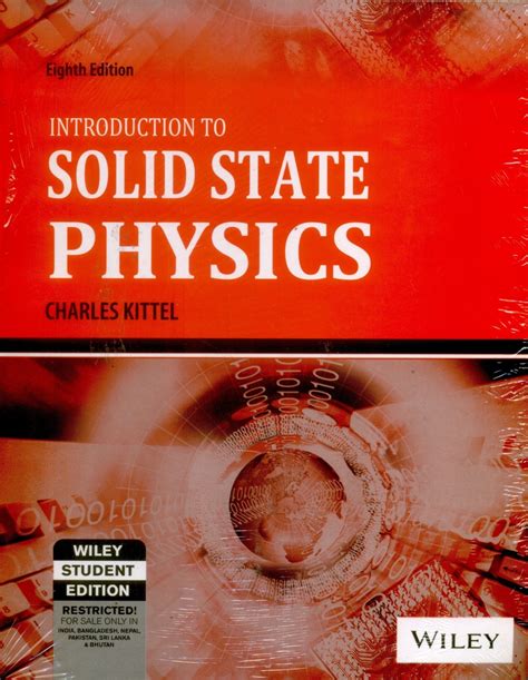 Introduction To Solid State Physics 8 Edition - Buy Introduction To ...