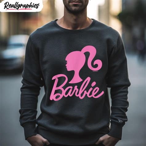 Barbie Barbie Pink Logo Glitter T Shirt - Reallgraphics