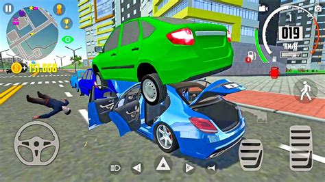 Car Simulator 2 #21 Crazy Drive! - Car Games Android gameplay - YouTube