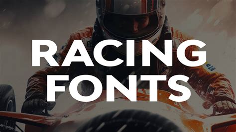 font racing number | HipFonts