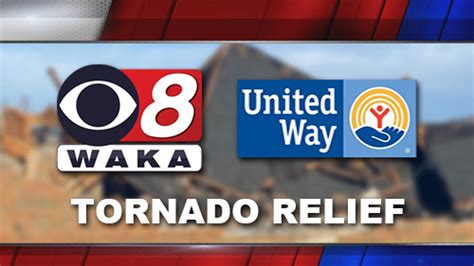 DONATE HERE: WAKA 8 Working with United Way on Tornado Relief - Alabama ...