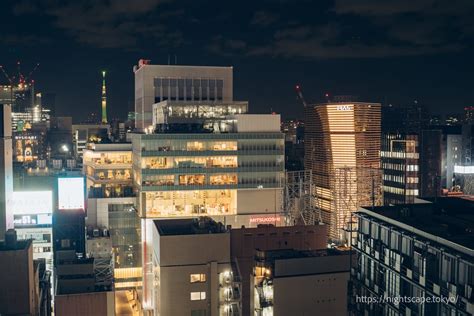 GINZA SIX Rooftop Garden nightview info(highlights, directions ...