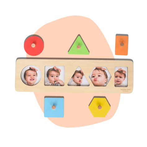 SHAPES PEEKABOO PUZZLE - Familiar Faces Toys