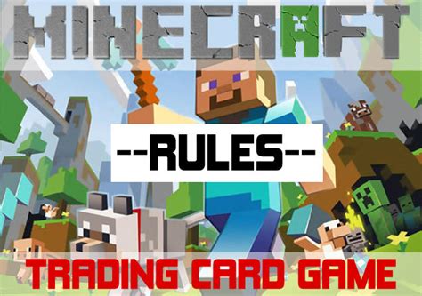 Minecraft Trading Card Game - Rules by acaroa on DeviantArt